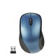 Egér, vezeték nélküli, optikai, USB, SPEEDLINK "Kappa", kék