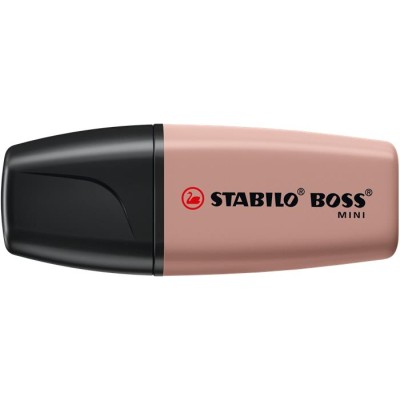 Szövegkiemelő, 1-4 mm, STABILO "Boss Mini Nature vibes", sötétbarna