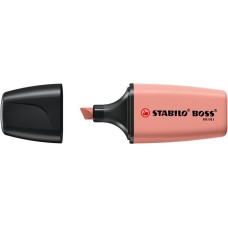 Szövegkiemelő, 1-4 mm, STABILO "Boss Mini Nature vibes", vörösbarna