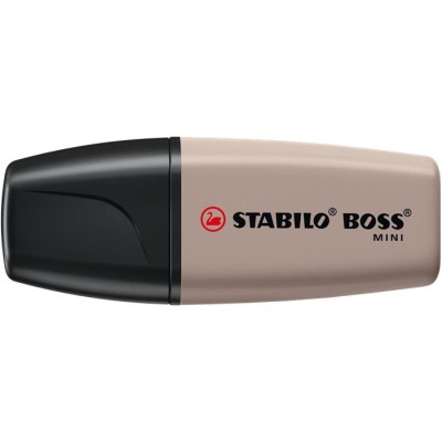 Szövegkiemelő, 1-4 mm, STABILO "Boss Mini Nature vibes", melegszürke