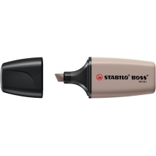 Szövegkiemelő, 1-4 mm, STABILO "Boss Mini Nature vibes", melegszürke