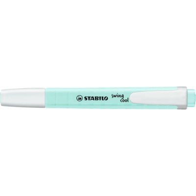 Szövegkiemelő, 1-4 mm, STABILO "Swing Cool Pastel", türkiz