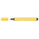 Filctoll, 1,5-2 mm, rugós hegy, STABILO "Trio Scribbi", sárga