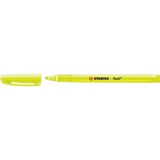 Szövegkiemelő, 1-3,5 mm, STABILO "Flash", sárga
