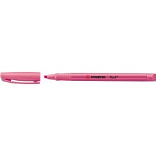 Szövegkiemelő, 1-3,5 mm, STABILO "Flash", rózsaszín
