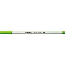 Ecsetirón, STABILO "Pen 68 brush", fűzöld
