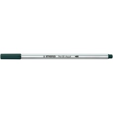 Ecsetirón, STABILO "Pen 68 brush", földeszöld