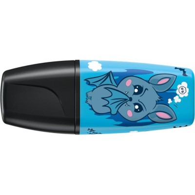 Szövegkiemelő készlet, 2-5 mm, STABILO "Boss Mini Animal Vibes", 5 különböző szín