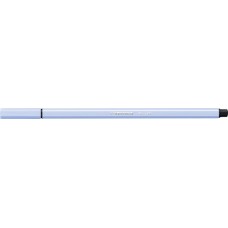 Filctoll, 1 mm, STABILO "Pen 68", jégkék