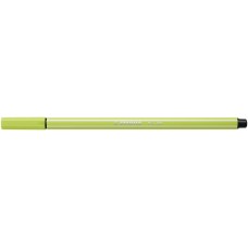 Filctoll, 1 mm, STABILO "Pen 68", limezöld