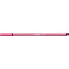 Filctoll, 1 mm, STABILO "Pen 68", halvány rózsaszín