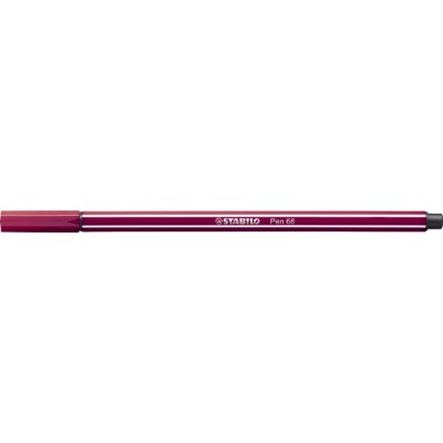 Rostirón, 1 mm, STABILO "Pen 68", bíborvörös