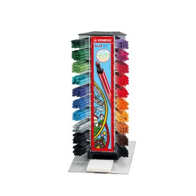 Rostirón display, 1 mm, STABILO "Pen 68", vegyes színek