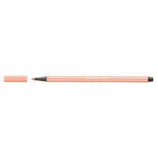 Filctoll, 1 mm, STABILO "Pen 68", világos testszínű