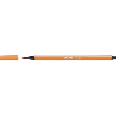 Rostirón, 1 mm, STABILO "Pen 68", halvány narancssárga