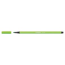Filctoll, 1 mm, STABILO "Pen 68", világoszöld