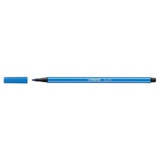 Filctoll, 1 mm, STABILO "Pen 68", sötétkék