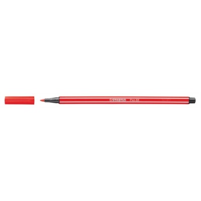 Rostirón, 1 mm, STABILO "Pen 68", kármin piros