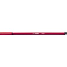 Filctoll, 1 mm, STABILO "Pen 68", sötétpiros