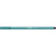 Filctoll, 1 mm, STABILO "Pen 68", türkizkék