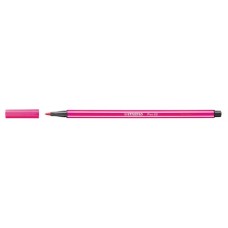 Filctoll, 1 mm, STABILO "Pen 68", rózsaszín