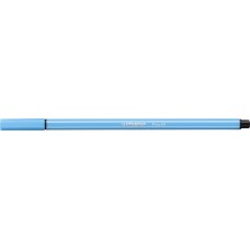 Filctoll, 1 mm, STABILO "Pen 68", azúrkék