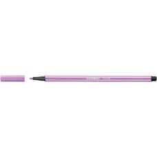 Filctoll, 1 mm, STABILO "Pen 68", pasztell-lila