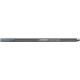 Filctoll, 1,4 mm, STABILO "Pen 68 metallic", ezüst