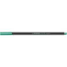 Filctoll, 1,4 mm, STABILO "Pen 68 metallic", metálzöld