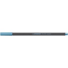Filctoll, 1,4 mm, STABILO "Pen 68 metallic", metálkék