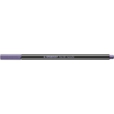 Filctoll, 1,4 mm, STABILO "Pen 68 metallic", metál lila