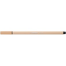 Filctoll, 1 mm, STABILO "Pen 68", bőrszín