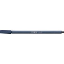 Filctoll, 1 mm, STABILO "Pen 68", éj szürke