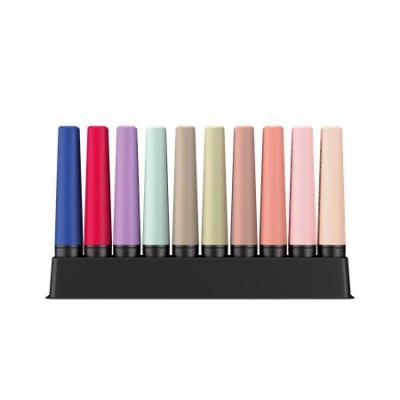 Szövegkiemelő készlet, 2-5 mm, STABILO "BOSS original NatureCOLORS Wildflowers", 10 különböző szín