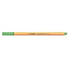 Tűfilc, 0,4 mm, STABILO "Point 88", neon zöld