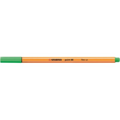 Tűfilc, 0,4 mm, STABILO "Point 88", világos smaragd