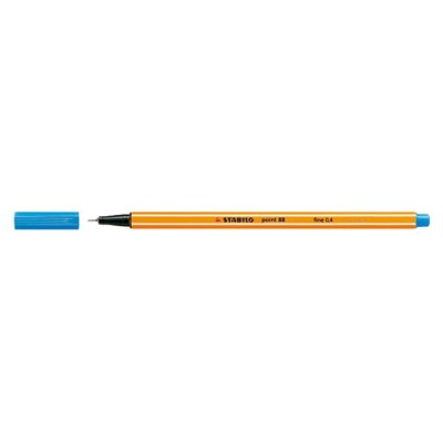 Tűfilc, 0,4 mm, STABILO "Point 88", ultramarin