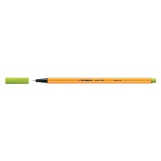 Tűfilc, 0,4 mm, STABILO "Point 88", almazöld
