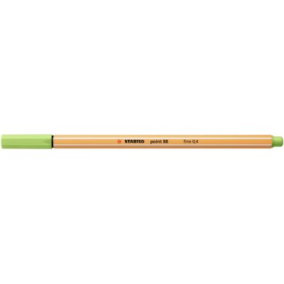 Tűfilc, 0,4 mm, STABILO "Point 88", pisztácia