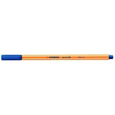 Tűfilc, 0,4 mm, STABILO "Point 88", kék