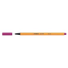 Tűfilc, 0,4 mm, STABILO "Point 88", sötétlila