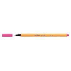 Tűfilc, 0,4 mm, STABILO "Point 88", rózsaszín