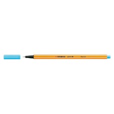 Tűfilc, 0,4 mm, STABILO "Point 88", azúrkék
