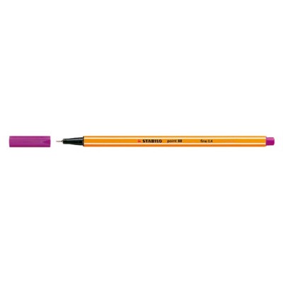 Tűfilc, 0,4 mm, STABILO "Point 88", lila