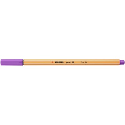 Tűfilc, 0,4 mm, STABILO "Point 88", szilva