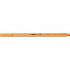 Tűfilc, 0,4 mm, STABILO "Point 88", papaya