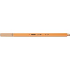 Tűfilc, 0,4 mm, STABILO "Point 88", bőrszín