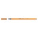 Tűfilc, 0,4 mm, STABILO "Point 88", okkersárga