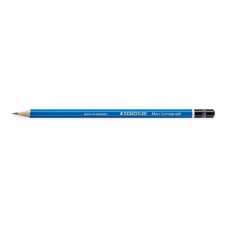 Grafitceruza, 2B, hatszögletű, STAEDTLER "Mars Lumograph 100"