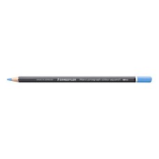 Akvarell színes ceruza, hatszögletű, STAEDTLER "Mars® Lumograph® 104", világos kék